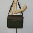 LOUIS VUITTON Taiga Thai Meal Shoulder Bag Khaki M30868 LV Auth BA6419-21