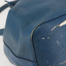 LOUIS VUITTON Epi Petit Noe Shoulder Bag Blue M44105 LV Auth BA6420-16