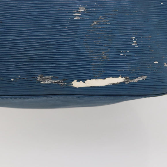 LOUIS VUITTON Epi Petit Noe Shoulder Bag Blue M44105 LV Auth BA6420