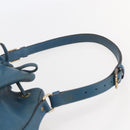 LOUIS VUITTON Epi Petit Noe Shoulder Bag Blue M44105 LV Auth BA6420-14