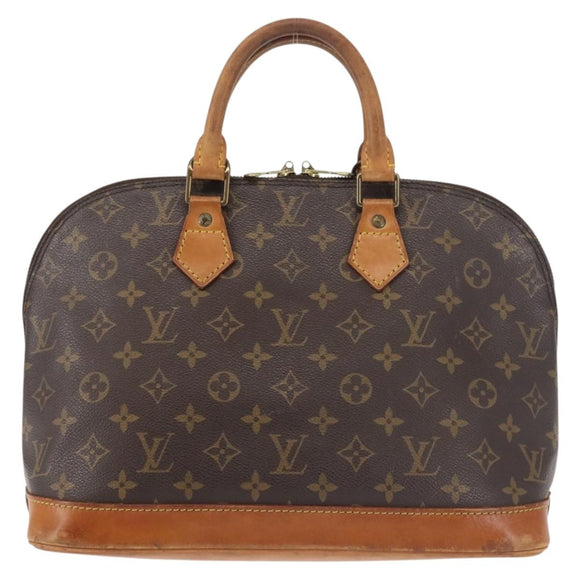 LOUIS VUITTON Monogram Alma Hand Bag M51130 LV Auth BA6423