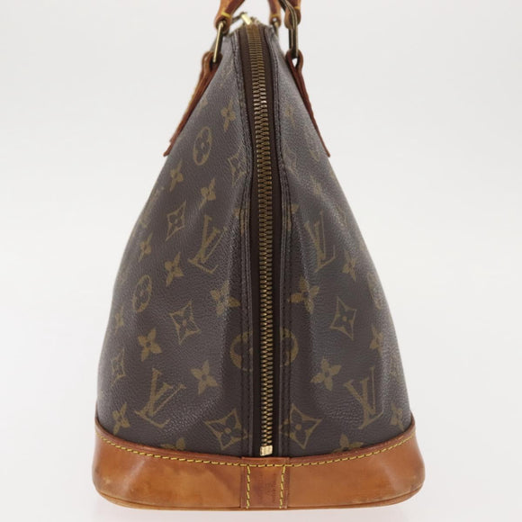 LOUIS VUITTON Monogram Alma Hand Bag M51130 LV Auth BA6423