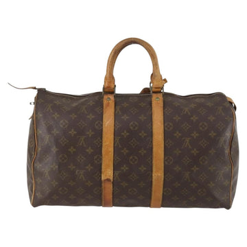 LOUIS VUITTON Monogram Keepall 45 Boston Bag M41428 LV Auth BA6425 - 0