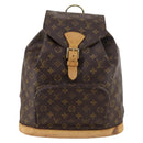 LOUIS VUITTON Monogram Montsouris GM Backpack M51135 LV Auth BA6427-13