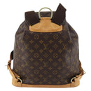 LOUIS VUITTON Monogram Montsouris GM Backpack M51135 LV Auth BA6427-2