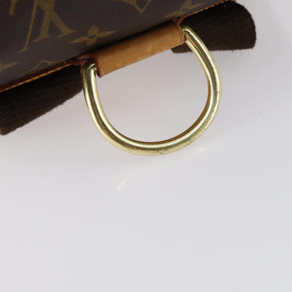 LOUIS VUITTON Monogram Montsouris GM Backpack M51135 LV Auth BA6427