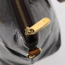 LOUIS VUITTON Monogram Vernis Bellevue GM Tote Bag Amarante M93589 Auth BA6431-10