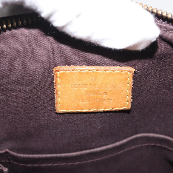 LOUIS VUITTON Monogram Vernis Bellevue GM Tote Bag Amarante M93589 Auth BA6431