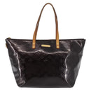 LOUIS VUITTON Monogram Vernis Bellevue GM Tote Bag Amarante M93589 Auth BA6431-13