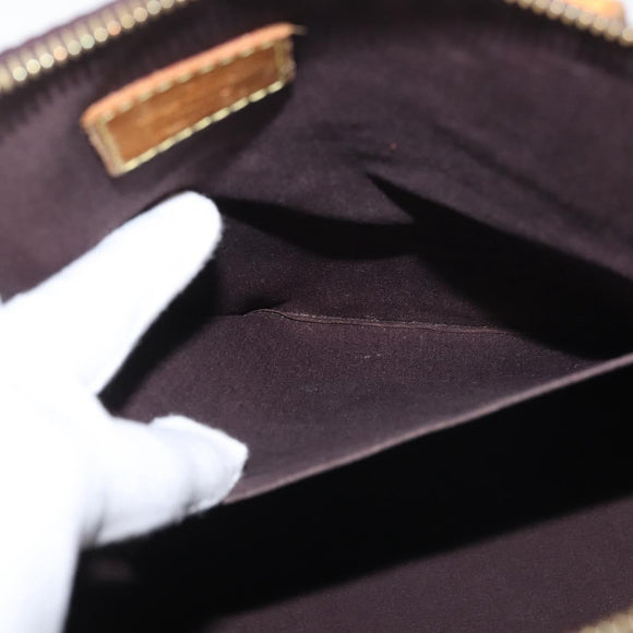 LOUIS VUITTON Monogram Vernis Bellevue GM Tote Bag Amarante M93589 Auth BA6431