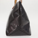 LOUIS VUITTON Monogram Vernis Bellevue GM Tote Bag Amarante M93589 Auth BA6431-3