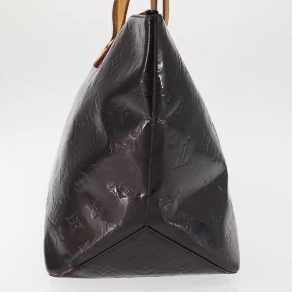 LOUIS VUITTON Monogram Vernis Bellevue GM Tote Bag Amarante M93589 Auth BA6431