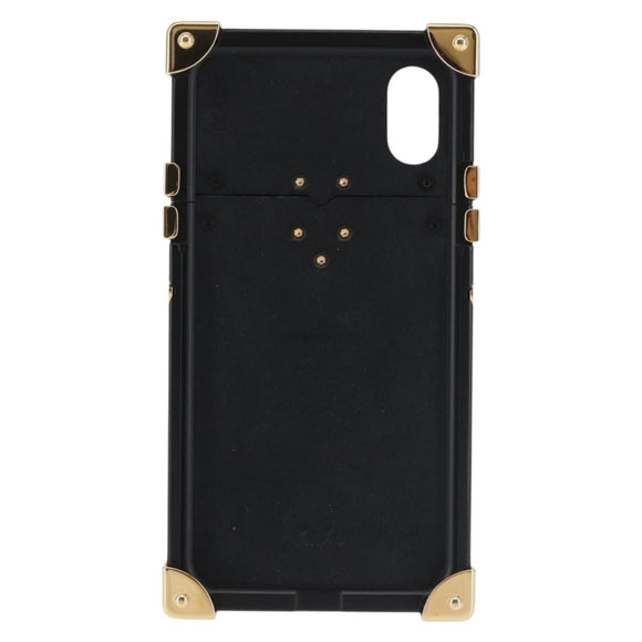 LOUIS VUITTON Reverse iPhoneX/iPhoneXS Eye Trunk iPhone Case M62619 Auth BA6432