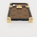 LOUIS VUITTON Reverse iPhoneX/iPhoneXS Eye Trunk iPhone Case M62619 Auth BA6432-7