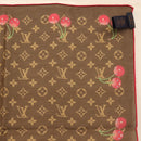 LOUIS VUITTON Monogram Cherry Carre 55 Scarf M96090 LV Auth BA6434-9