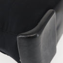 PRADA Tote Bag Nylon Black Silver Auth BA6439-9