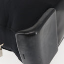 PRADA Tote Bag Nylon Black Silver Auth BA6439-16