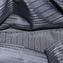 PRADA Tote Bag Nylon Black Silver Auth BA6439-11