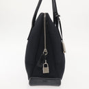 PRADA Tote Bag Nylon Black Silver Auth BA6439-5