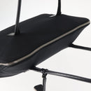 PRADA Tote Bag Nylon Black Silver Auth BA6439-7