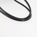 PRADA Tote Bag Nylon Black Silver Auth BA6439-8