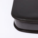 GUCCI Shoulder Bag Leather Brown Gold Auth BA6440-16