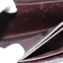 GUCCI Shoulder Bag Leather Brown Gold Auth BA6440-12