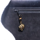 GUCCI Hand Bag Leather Black Gold 000 46 0079 Auth BA6441-16