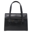 GUCCI Hand Bag Leather Black Gold 000 46 0079 Auth BA6441-2