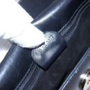 GUCCI Hand Bag Leather Black Gold 000 46 0079 Auth BA6441-21