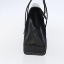 GUCCI Hand Bag Leather Black Gold 000 46 0079 Auth BA6441-4