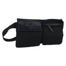 GUCCI Waist bag Nylon Black 28566 Auth BA6449-1