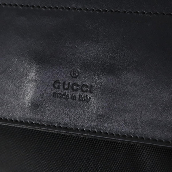 GUCCI Waist bag Nylon Black 28566 Auth BA6449