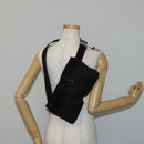 GUCCI Waist bag Nylon Black 28566 Auth BA6449-19