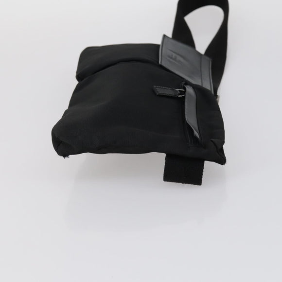 GUCCI Waist bag Nylon Black 28566 Auth BA6449