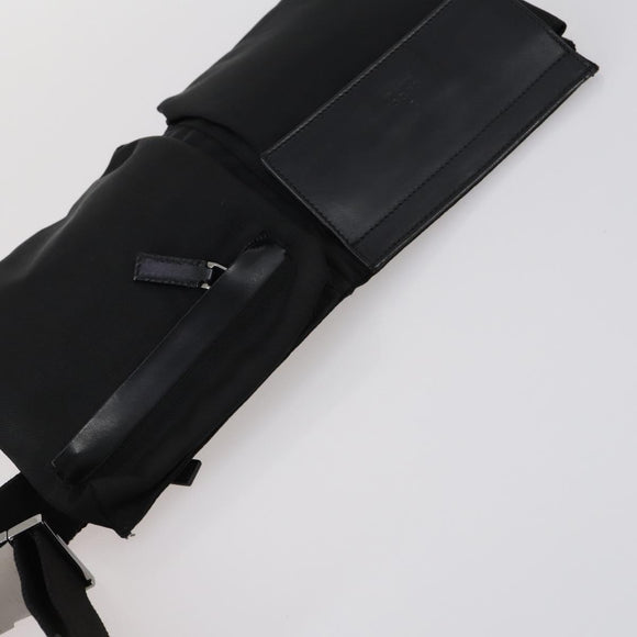GUCCI Waist bag Nylon Black 28566 Auth BA6449