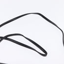 Christian Dior Shoulder Bag Leather Black Gold Auth BA6450-8