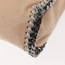 Stella MacCartney Chain Fabera Shoulder Bag Suede Pink Auth BA6451-15