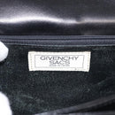 GIVENCHY Hand Bag Leather Black Gold Auth BA6452-19