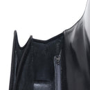 GIVENCHY Hand Bag Leather Black Gold Auth BA6452-21