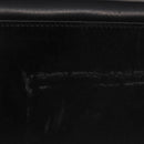 GIVENCHY Hand Bag Leather Black Gold Auth BA6452-3