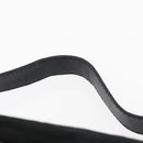 BALLY Shoulder Bag Suede Leather Black Silver Auth BA6459-8