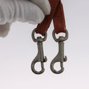 MCM Vicetos Logogram Hand Bag PVC Leather 2way Brown Gold Auth BA646-23