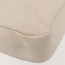 Chloe Vanessa G Shoulder Bag Leather Ivory Gold Auth BA6461-14