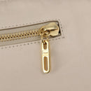 Chloe Vanessa G Shoulder Bag Leather Ivory Gold Auth BA6461-17