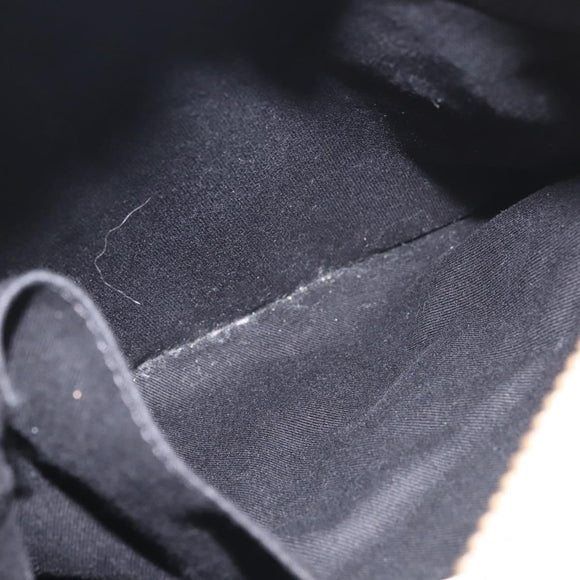 Chloe Vanessa G Shoulder Bag Leather Ivory Gold Auth BA6461