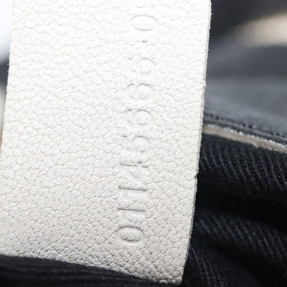 Chloe Vanessa G Shoulder Bag Leather Ivory Gold Auth BA6461