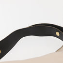 Chloe Vanessa G Shoulder Bag Leather Ivory Gold Auth BA6461-8