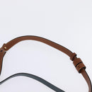 Chloe Shoulder Bag Leather Light Blue Gold Auth BA6462-15