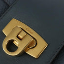 Chloe Shoulder Bag Leather Light Blue Gold Auth BA6462-19